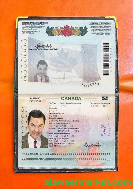 Canada passport (2010-present) photo look